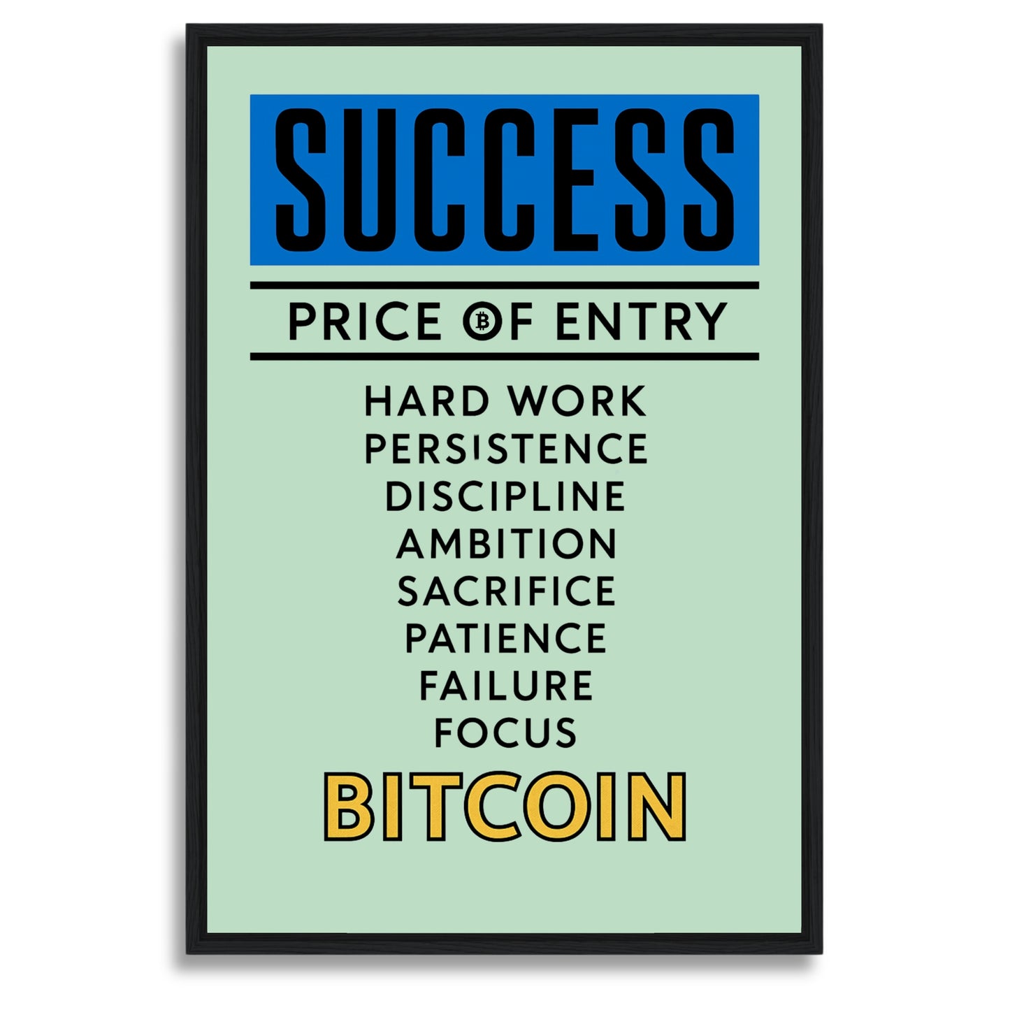 Price of Entry