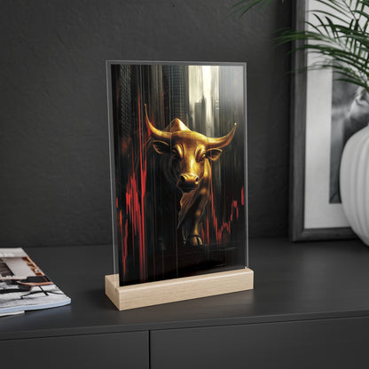 Golden Bull - Acrylständer