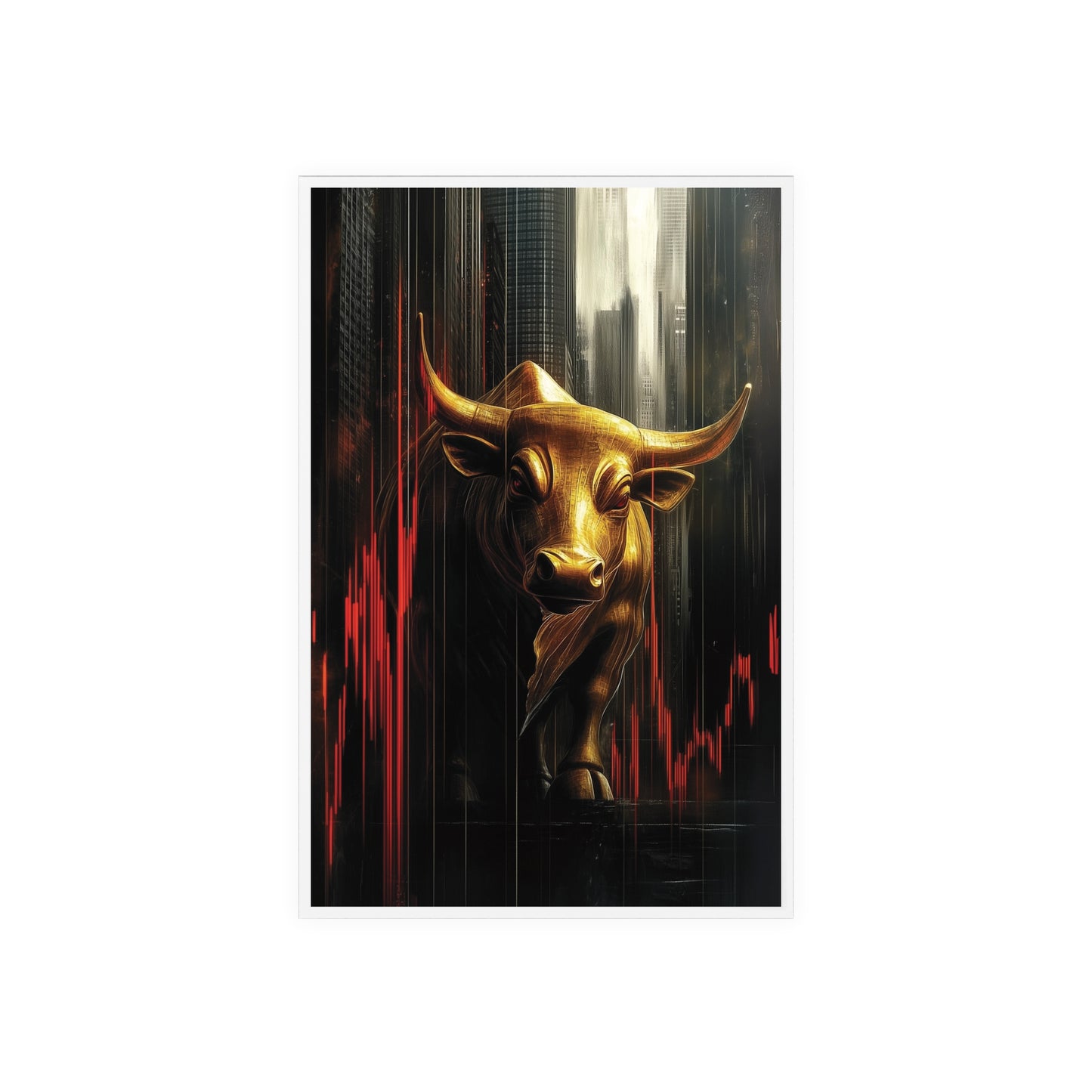 Golden Bull - Acrylständer